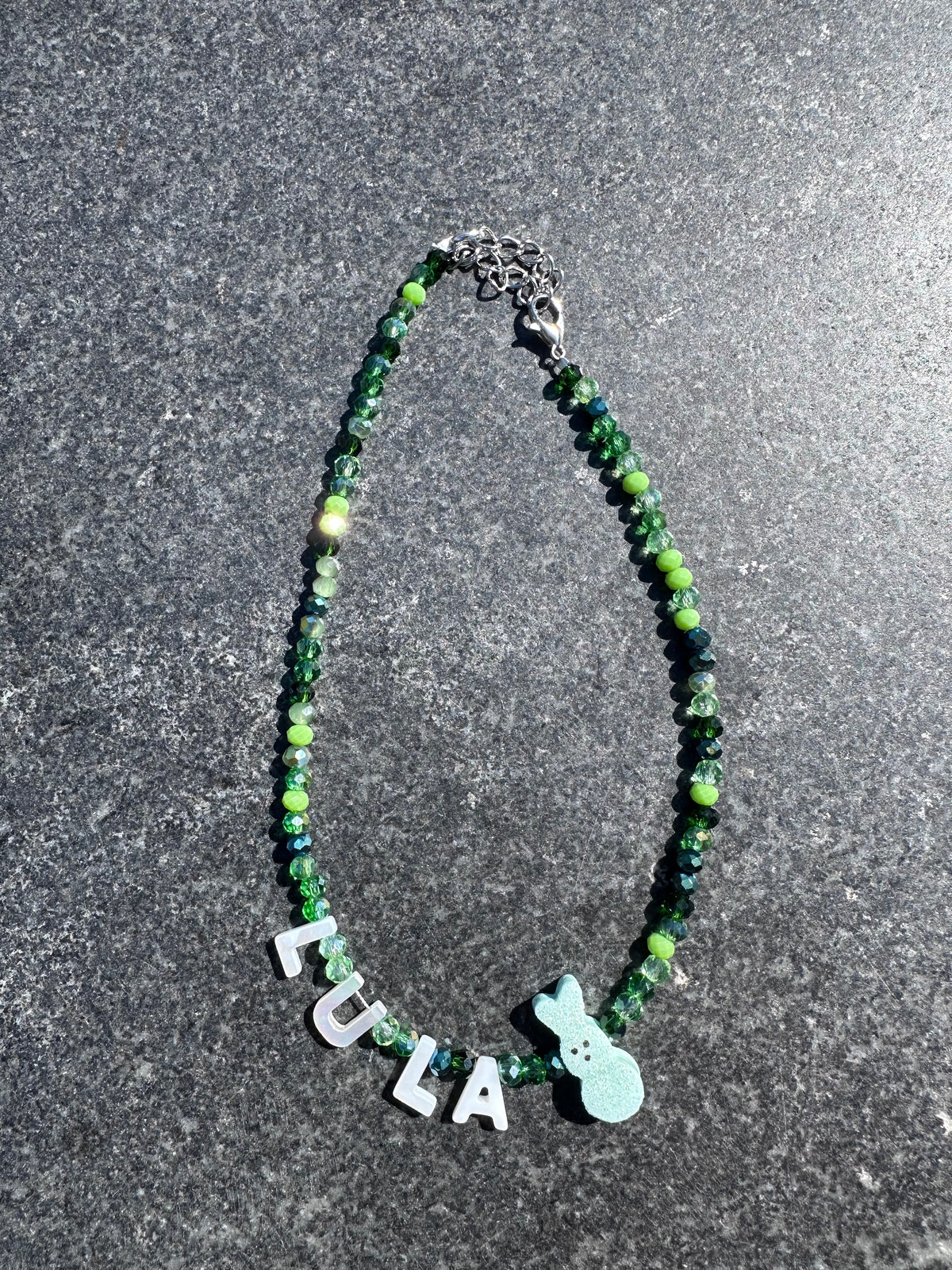 Peep Gemstone Choker